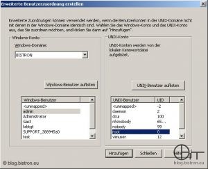 Windows Server 2003 R2: Konfiguration Benutzernamenzuordnung - Neue Zuordnung erstellen