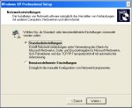 MiniSetup Windows XP - 7. Netzwerkeinstellungen