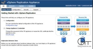 vSphere Replication - Virtual Appliance Management Interface (VAMI)